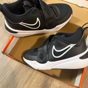 Nike Kids Black and White Athletic Sneakers